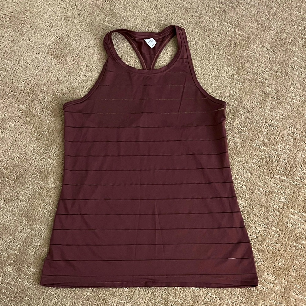 Athleta Maroon Tank Top